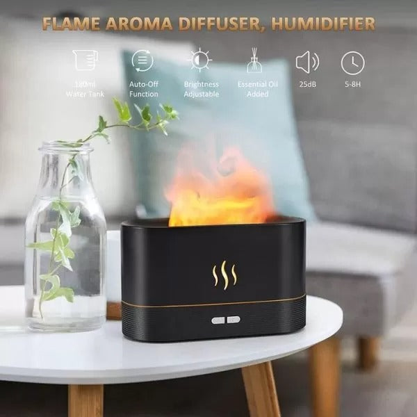 Flame Aroma Diffuser Air Humidifier